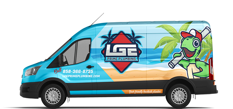 LGE Prime Plumbing Van