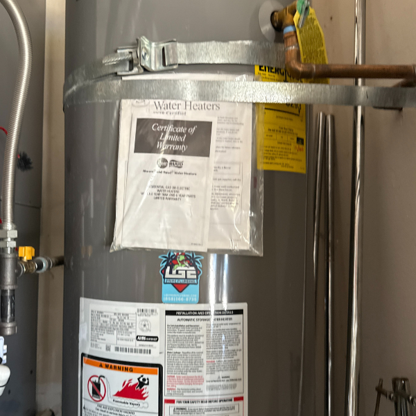 Tank Water Heater Installation