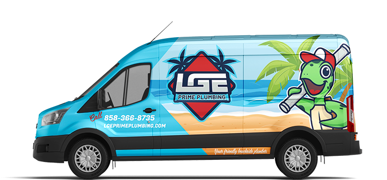 LGE Prime Plumbing Van