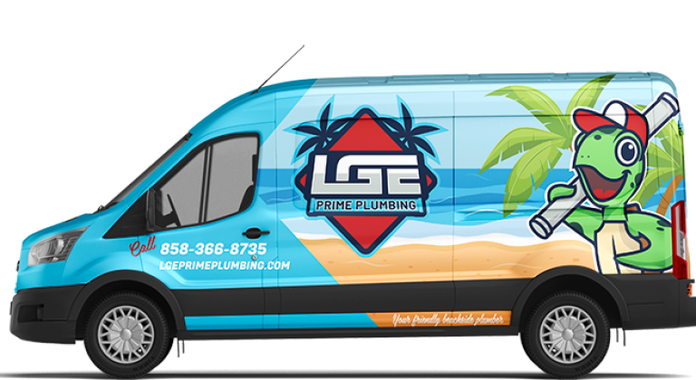 LGE Prime Plumbing Van