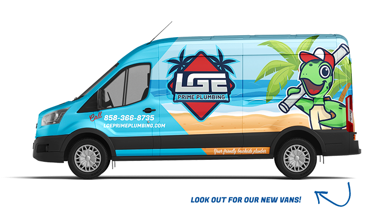 LGE Prime Plumbing Van